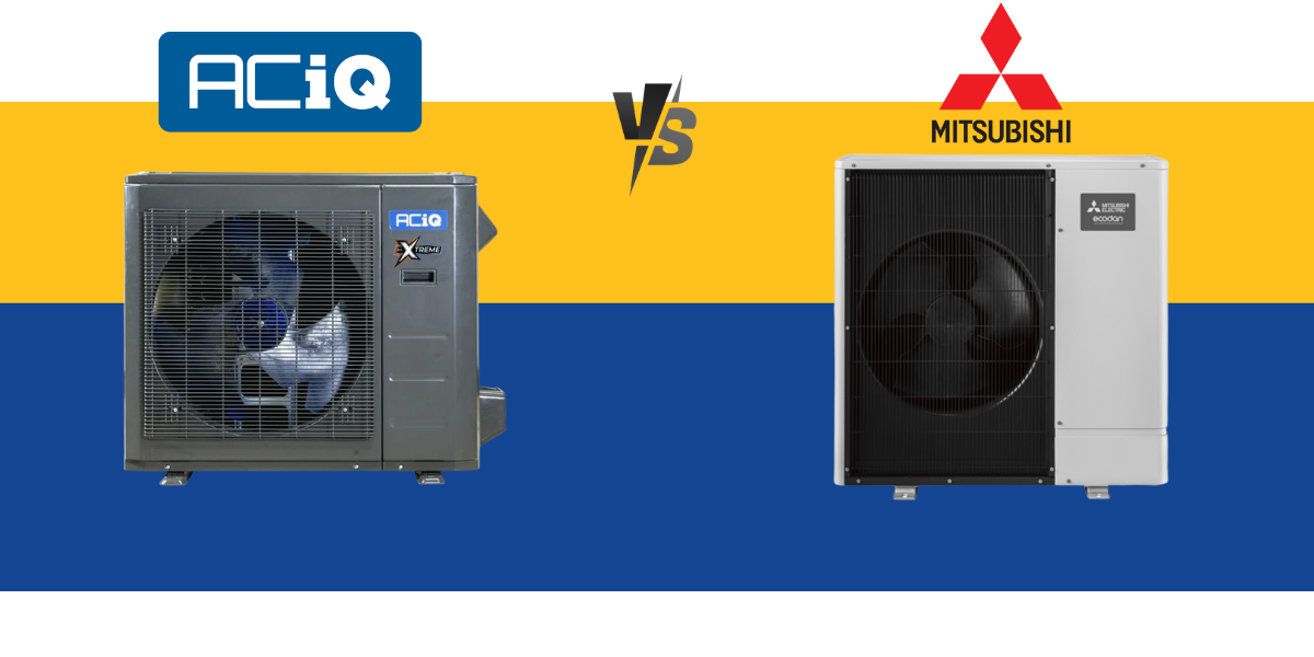 ACiQ vs. Mitsubishi Heat Pump: Expert Advice | Commercial Cleaning Depot