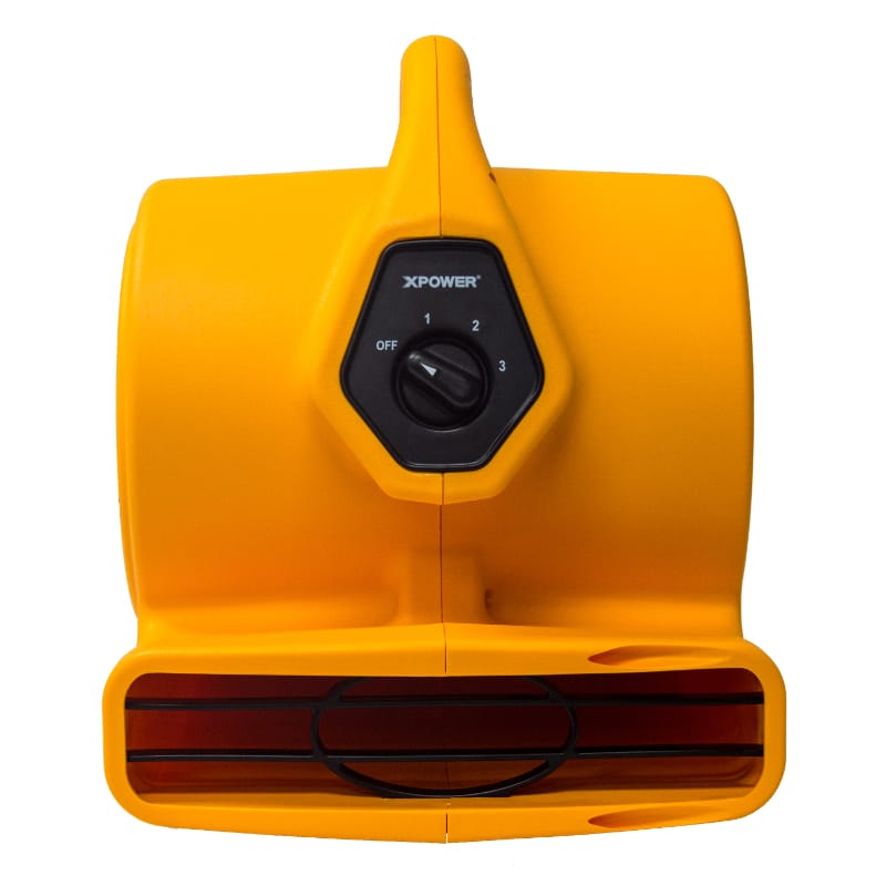 p-130a mini mighty air mover front view