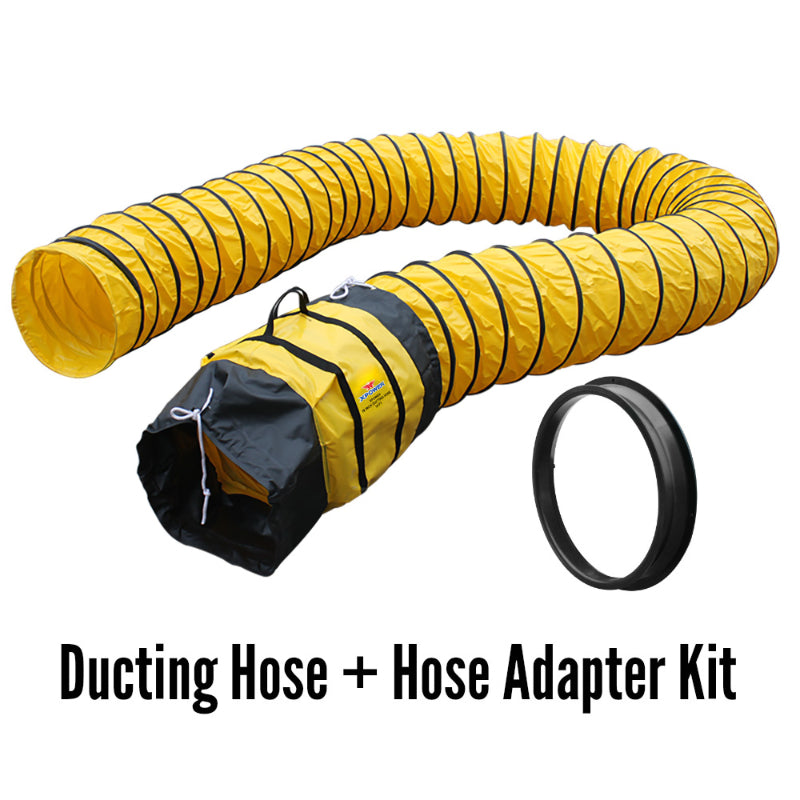16dh15 duct hose with 16dhk adapter kit