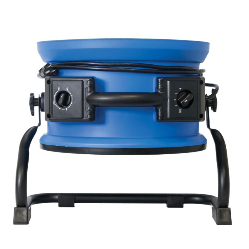 fc-300 air circulator utility floor fan top view