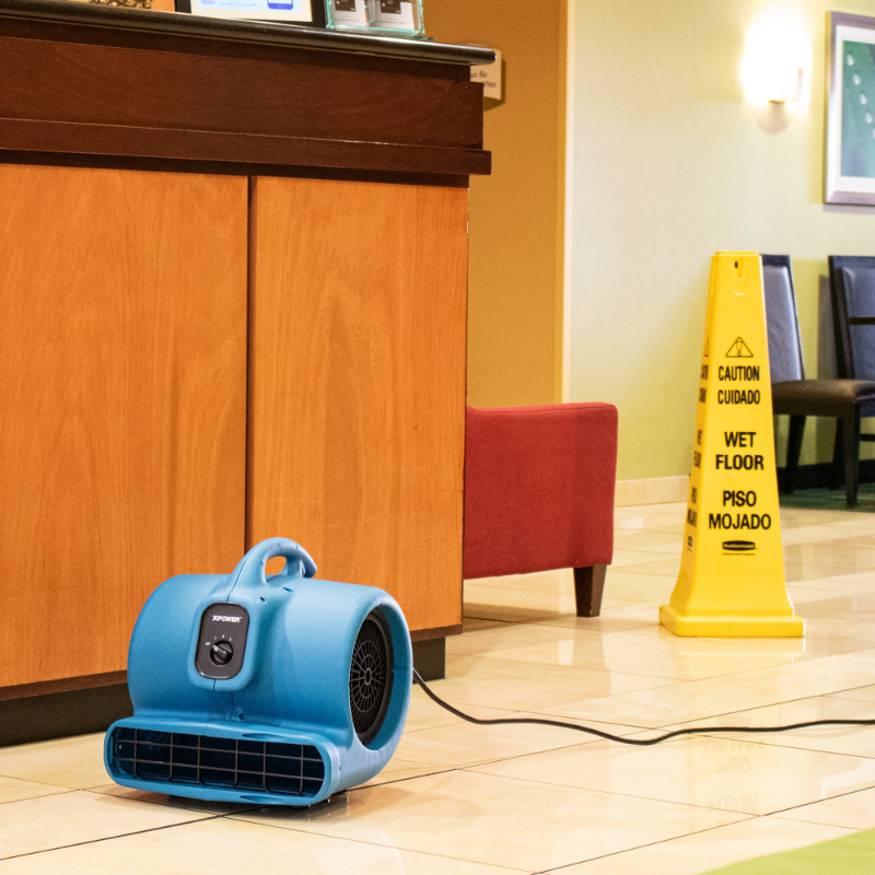 p-800 blue air mover application 3