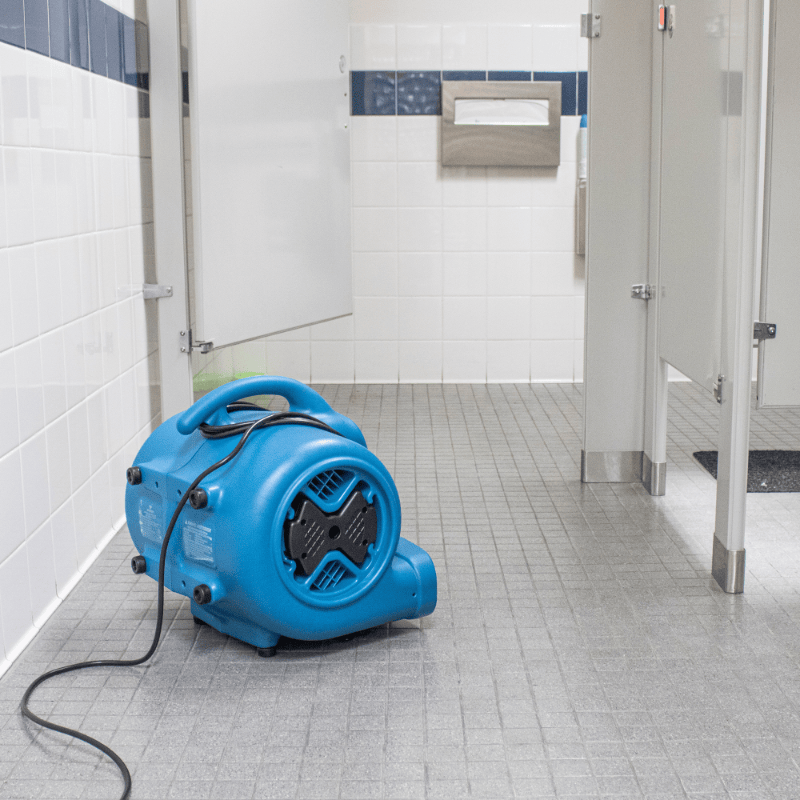 p-800 blue air mover application 4