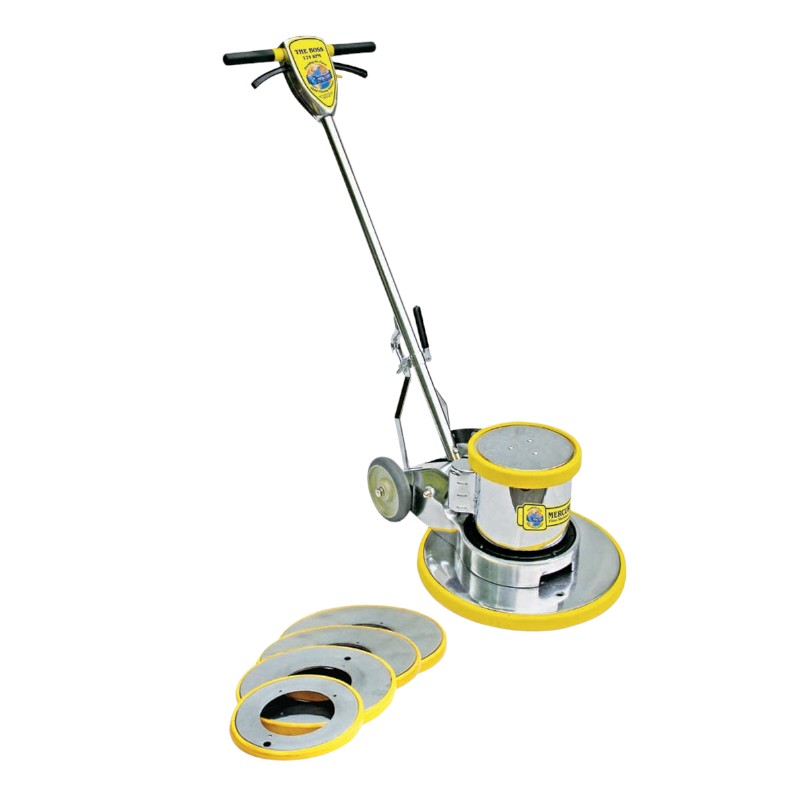 Mercury BOSS1 HeavyDuty Floor Machine w/ Interchangeable Aprons