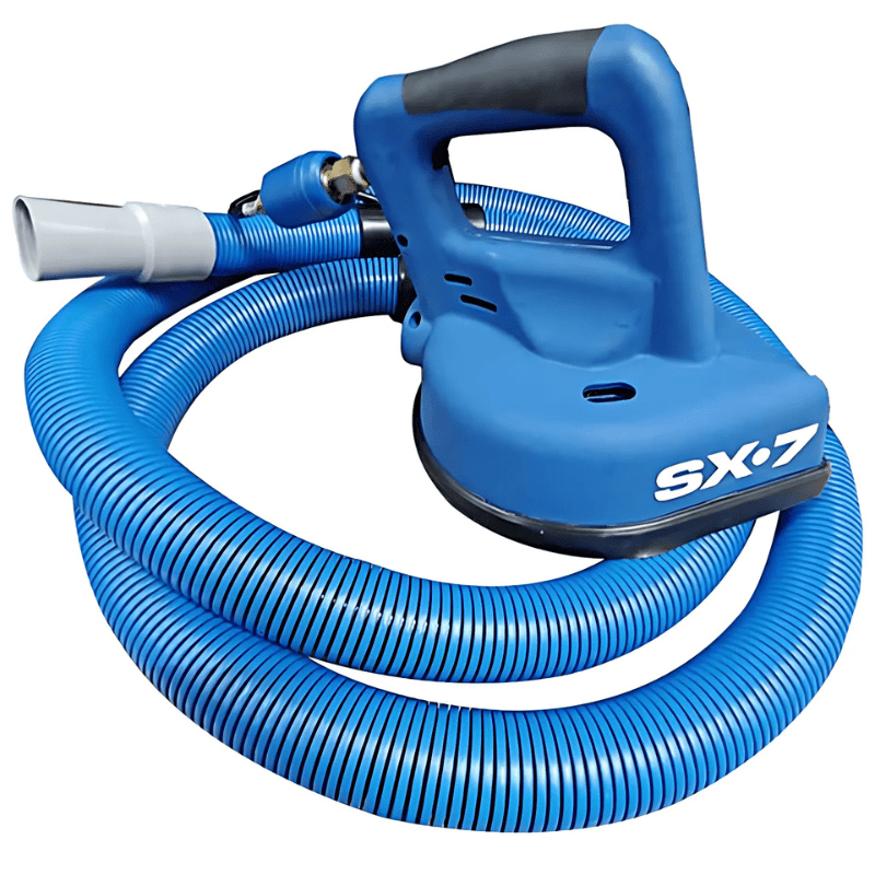 Close-up of the Sandia 10-0874 7" Handheld Hard Surface Turbo Brush Tool