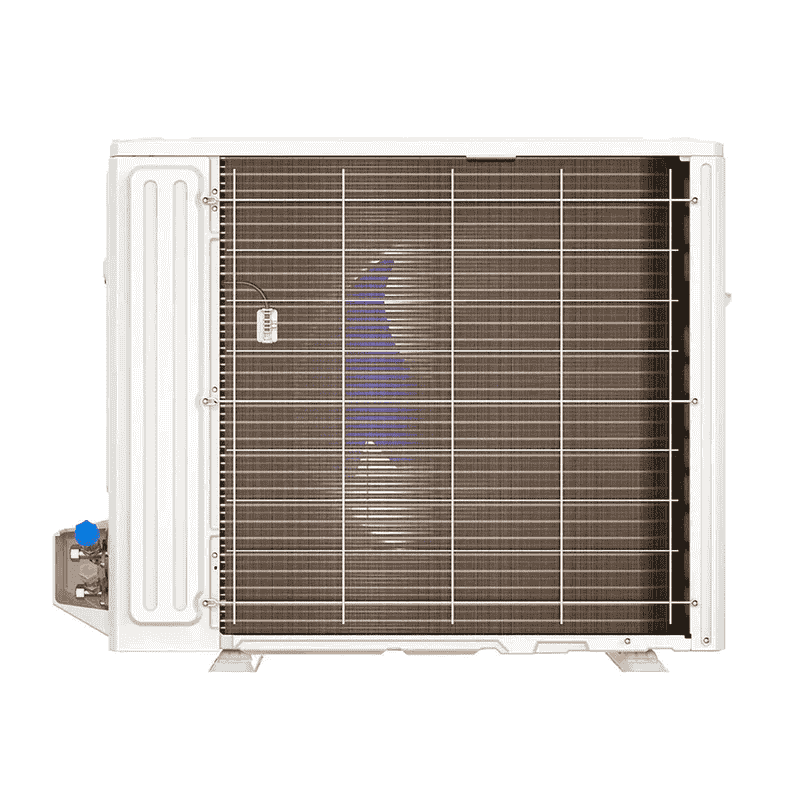 MRCOOL DIY 9000 BTU 5th Gen Ductless Mini Split Heat Pump Condenser Back View