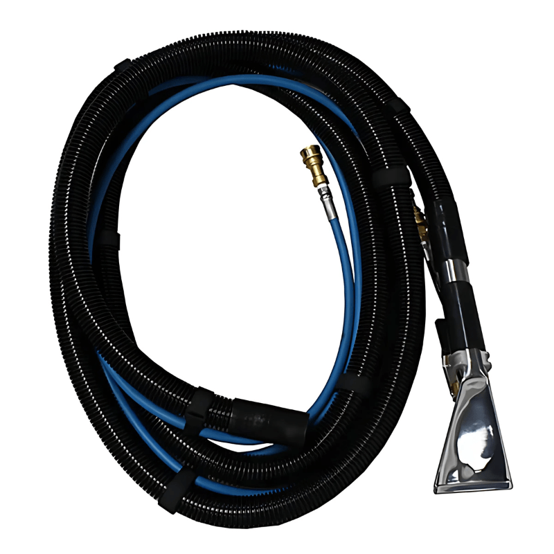 Sandia 10-0503 7 Ft. External Vacuum and Solution Hoses – Includes 4" Stainless Steel Upholstery Tool