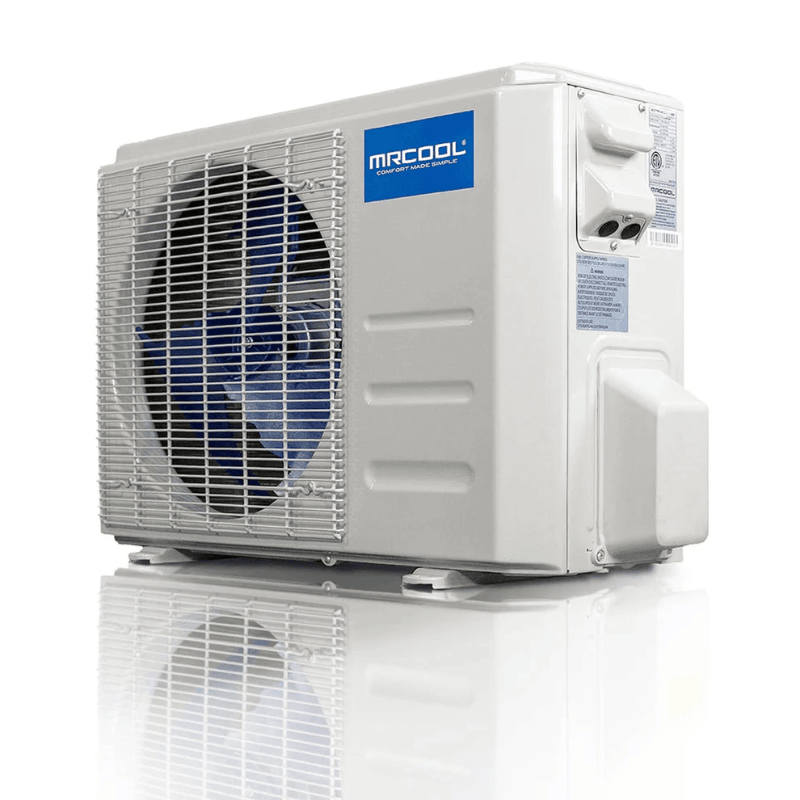 Side View MRCOOL Advantage 9,000 BTU 5th Gen Ductless Mini Split Heat Pump Condenser - 230V