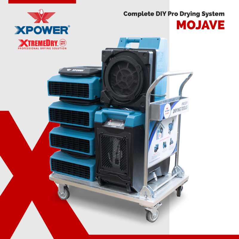 XPOWER XDP1 XTREMEDRY Mojave Pro Water Damage Restoration Package