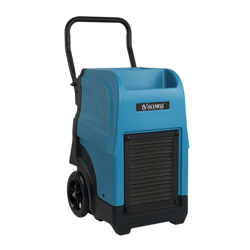 XPOWER VIKING CD-90L LGR Dehumidifier w/ Pump, Hose, Handle, Wheels