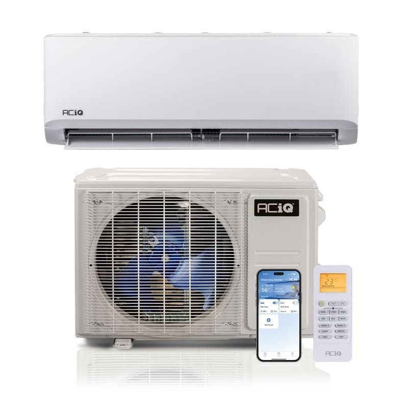 aciq ACIQ-18ZS-HP230C / ACIQ-18WS-HP230C mini split bundle