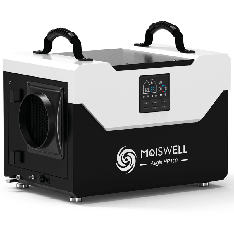 MOISWELL Aegis HP110 Commercial Dehumidifier front view