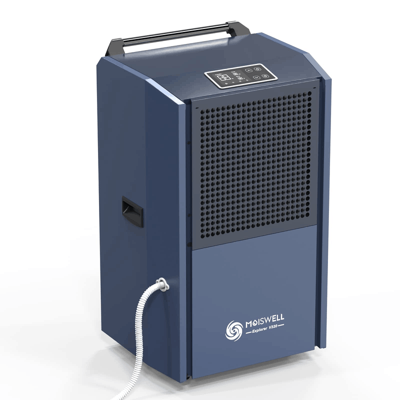 MOISWELL Explorer V320 Commercial Dehumidifier with drain hose