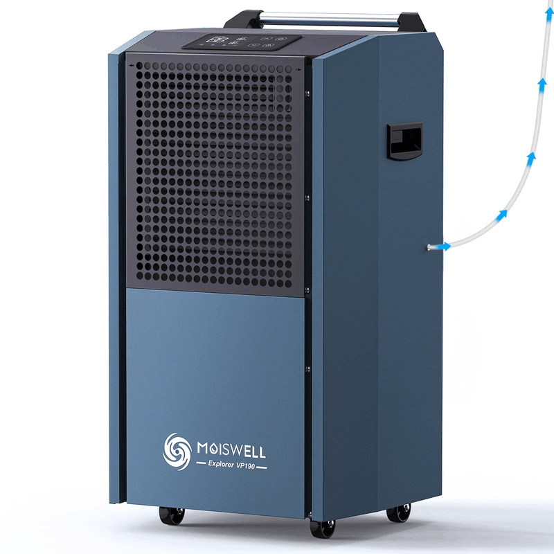 MOISWELL Explorer VP190 Commercial Dehumidifier front view