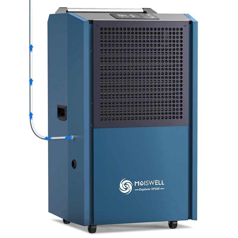 MOISWELL Explorer VP320 Commercial Dehumidifier front view