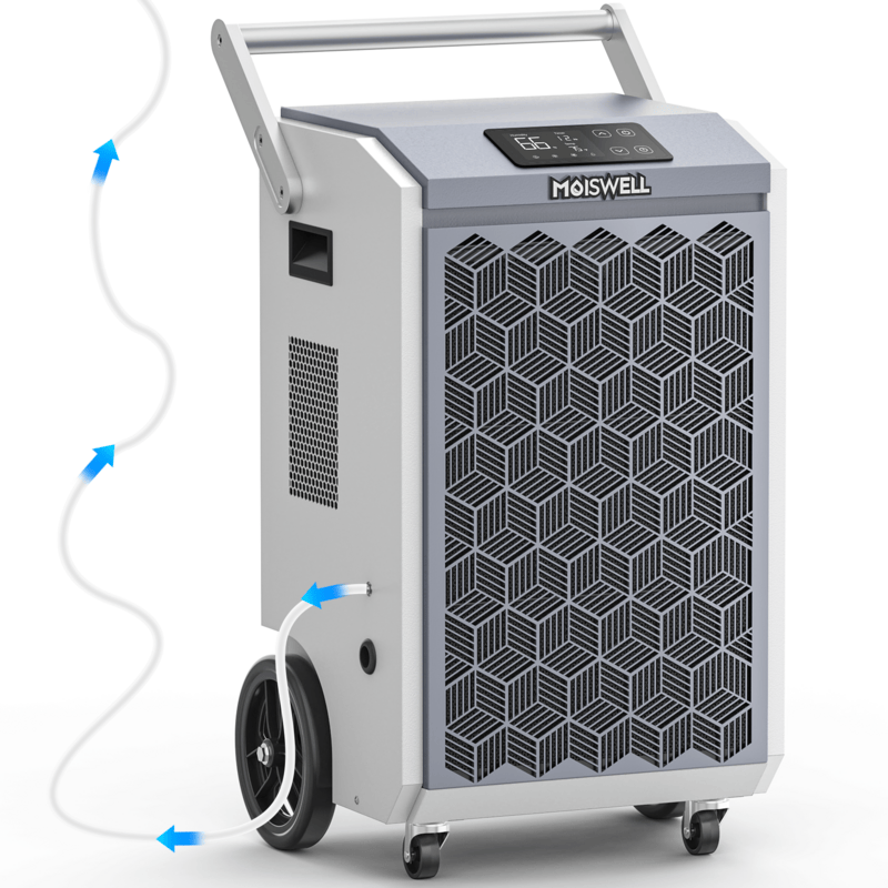MOISWELL Pioneer XII 200 Pint Dehumidifier front view