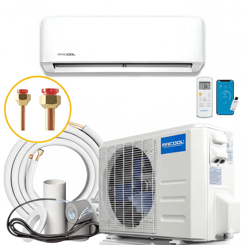 MRCOOL Advantage 9,000 BTU 5th Gen Ductless Mini Split Heat Pump System - 21.2 SEER2, 230V