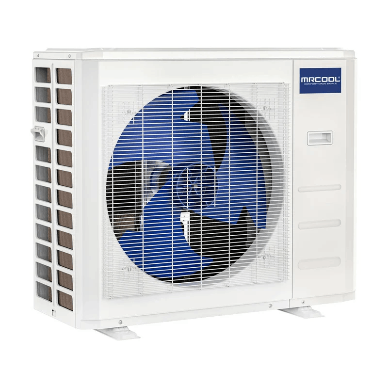 mrcool versapro 36000 btu 3 ton central ducted system condenser front