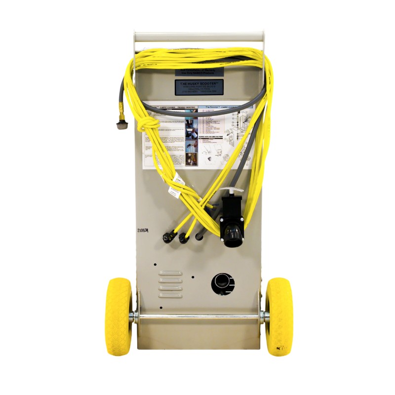 namco scooter husky carpet cleaner for commercial use rear view