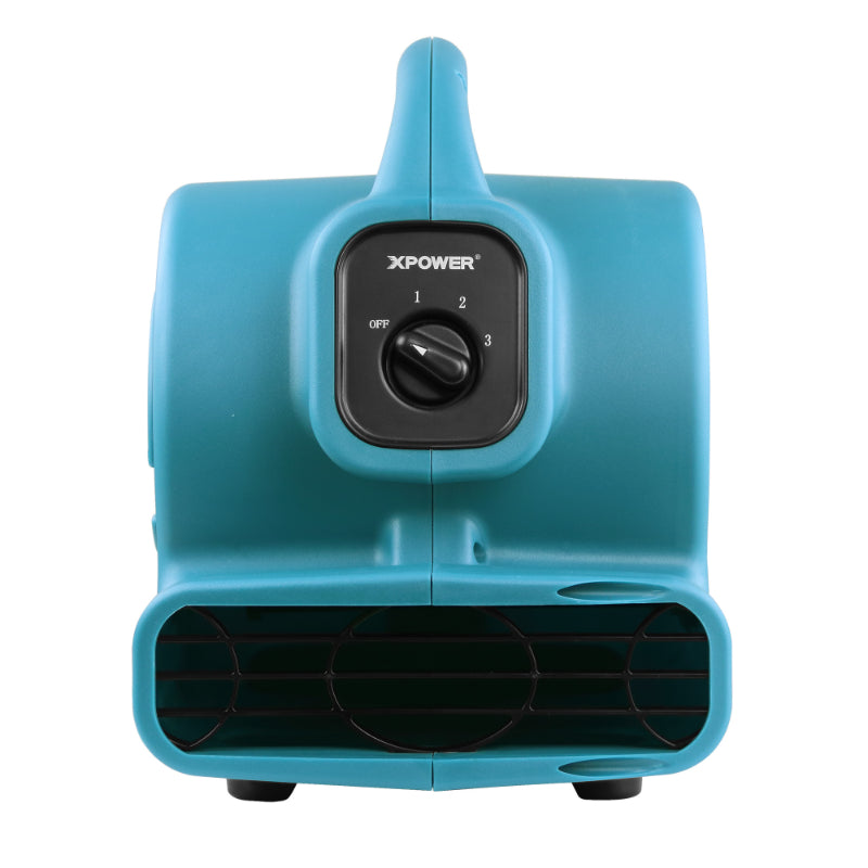 p-80-blue mini mighty air mover front view