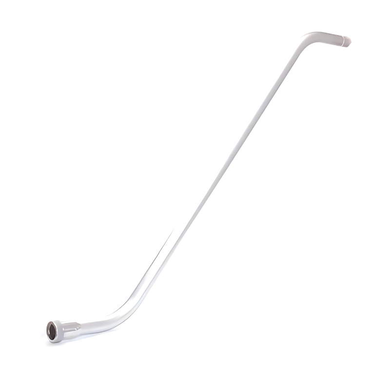 Sandia 10-0224 59-inch 1-piece 2-bend aluminum wand for versatile cleaning