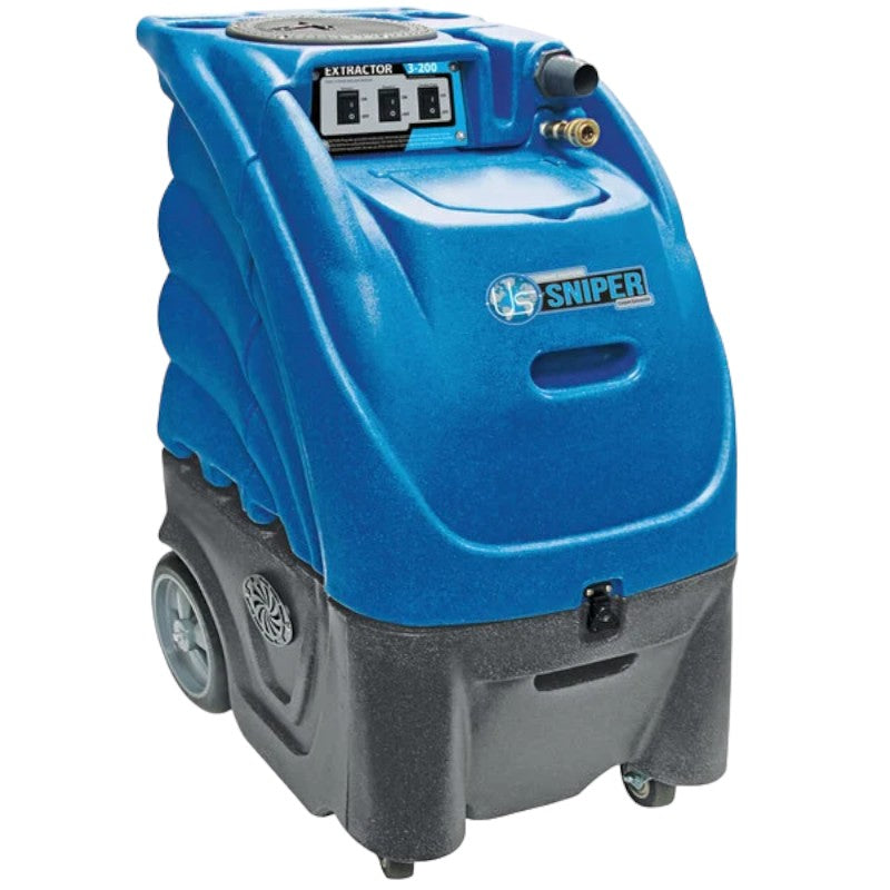 Heavy-Duty Sandia 80-2200 Series Carpet Extractor with 200 PSI and Adjustable Pump