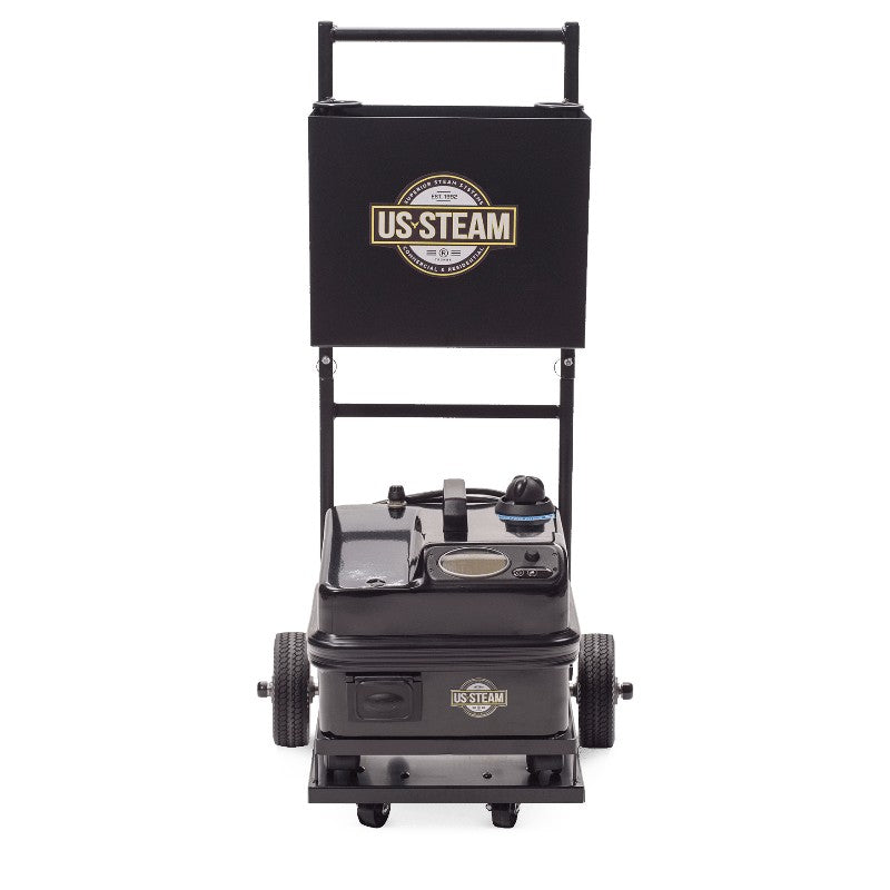 "US STEAM Eagle Commercial Steam Cleaner with heavy-duty utility cart