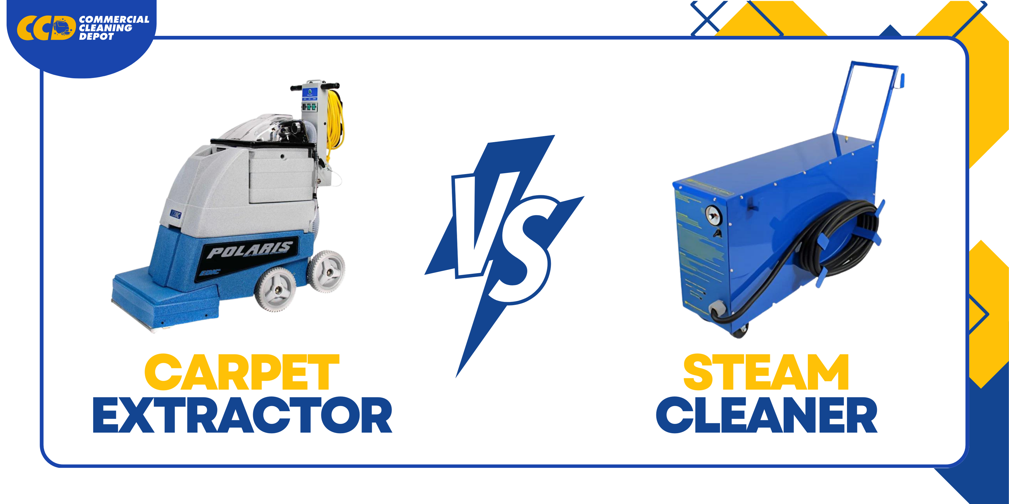 carpet extractor vs steam cleaner