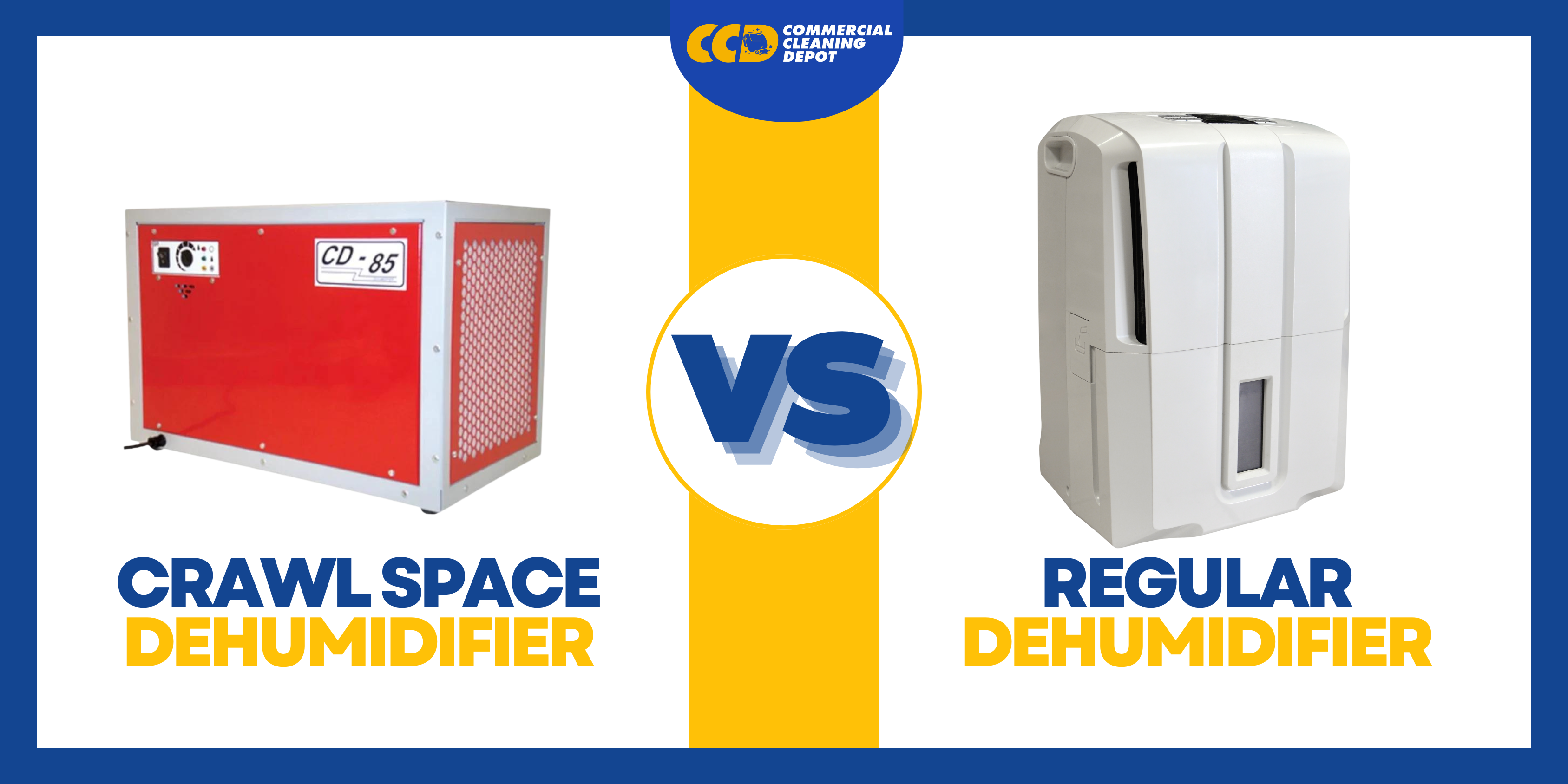 Crawlspace Dehumidifier vs Regular Dehumidifier