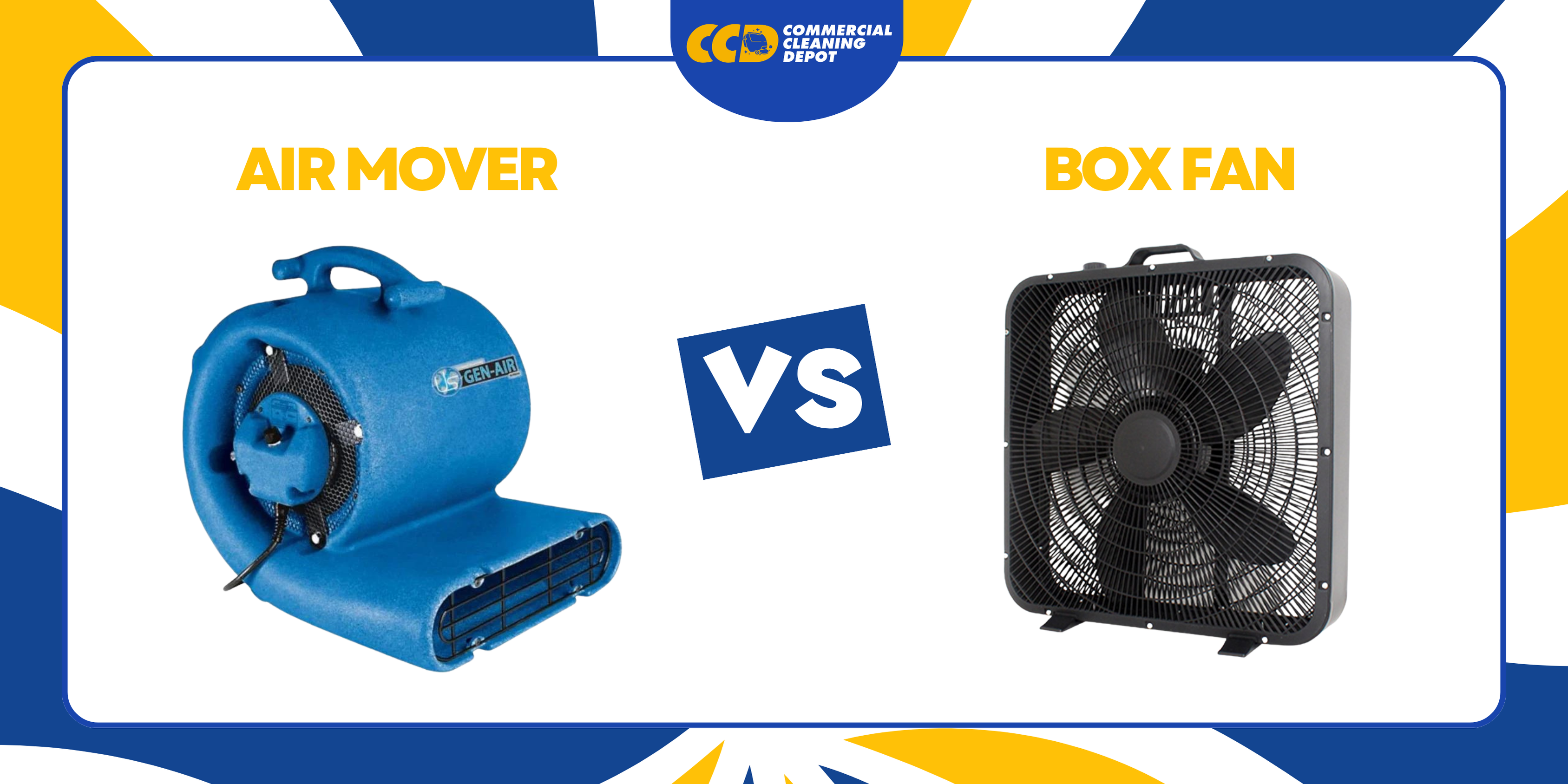 air mover vs box fan