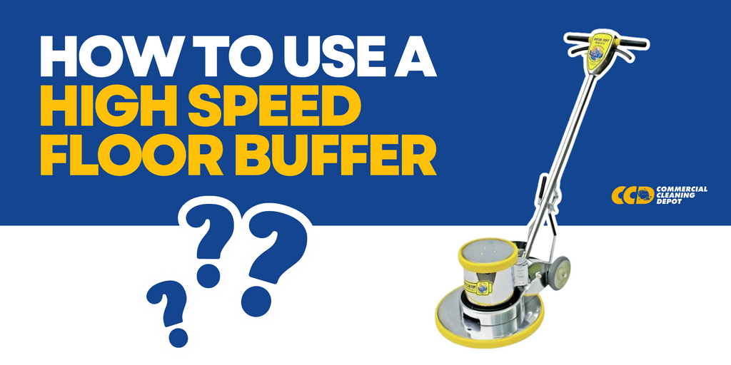 How To Use A High Speed Floor Buffer