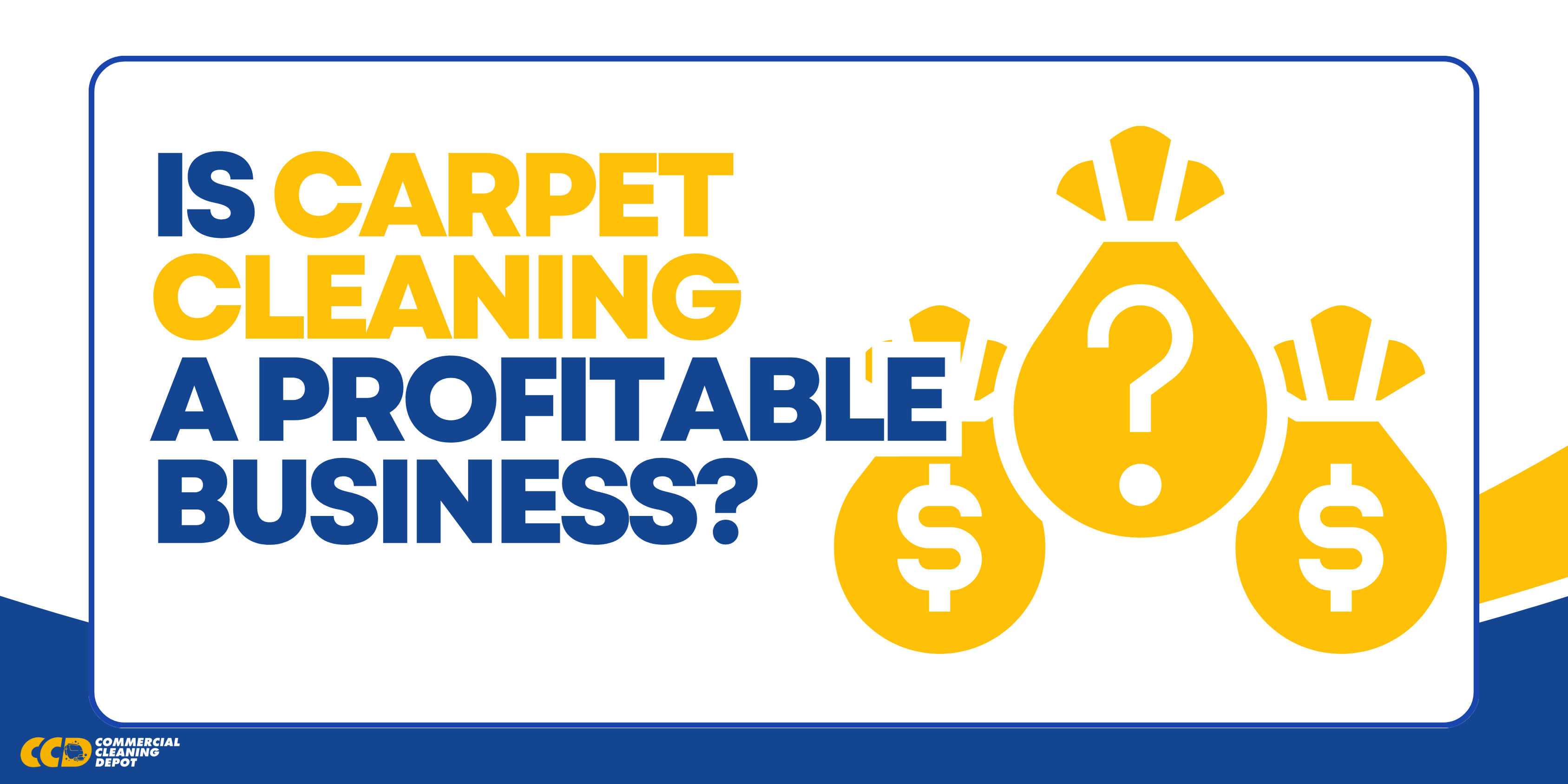 is carpet cleaning a profitable business