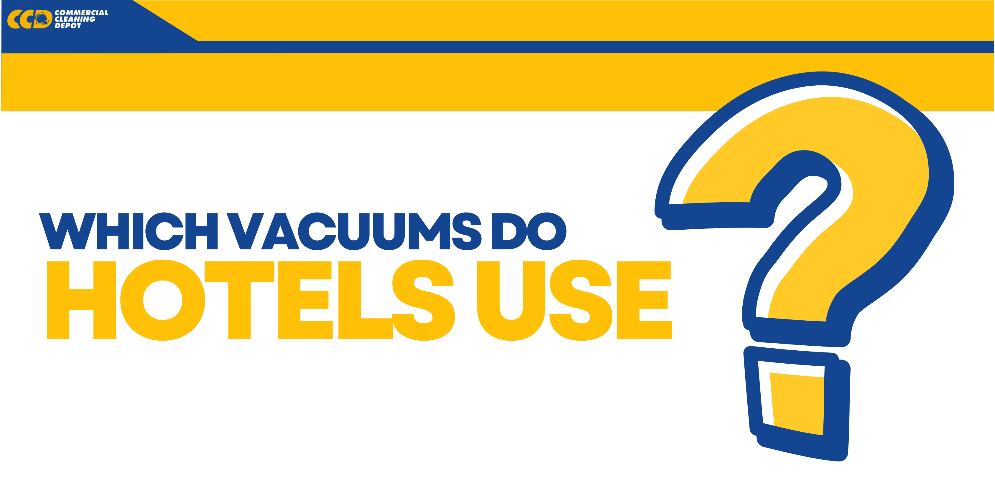 what vacuums do hotels use