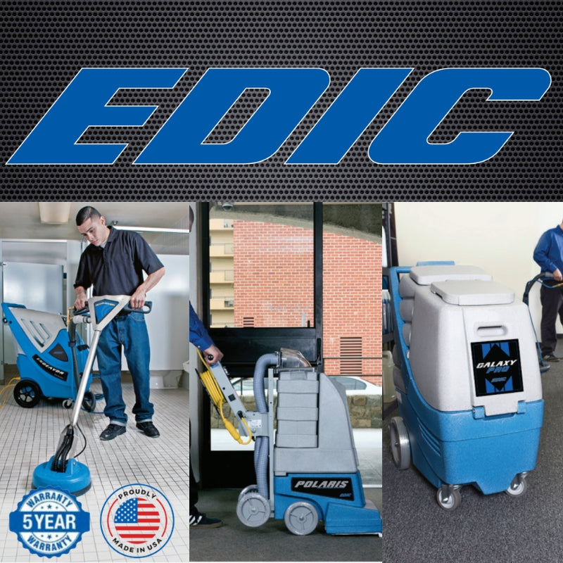 EDIC Carpet Extractors for Commercial Cleaning