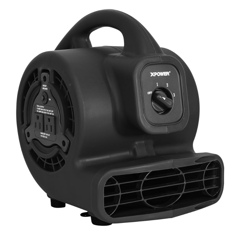 p-80a mini mighty air mover black main image