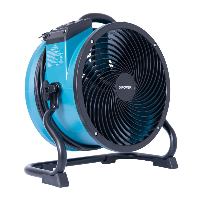 x-39ar blue axial air mover w power outlets main image