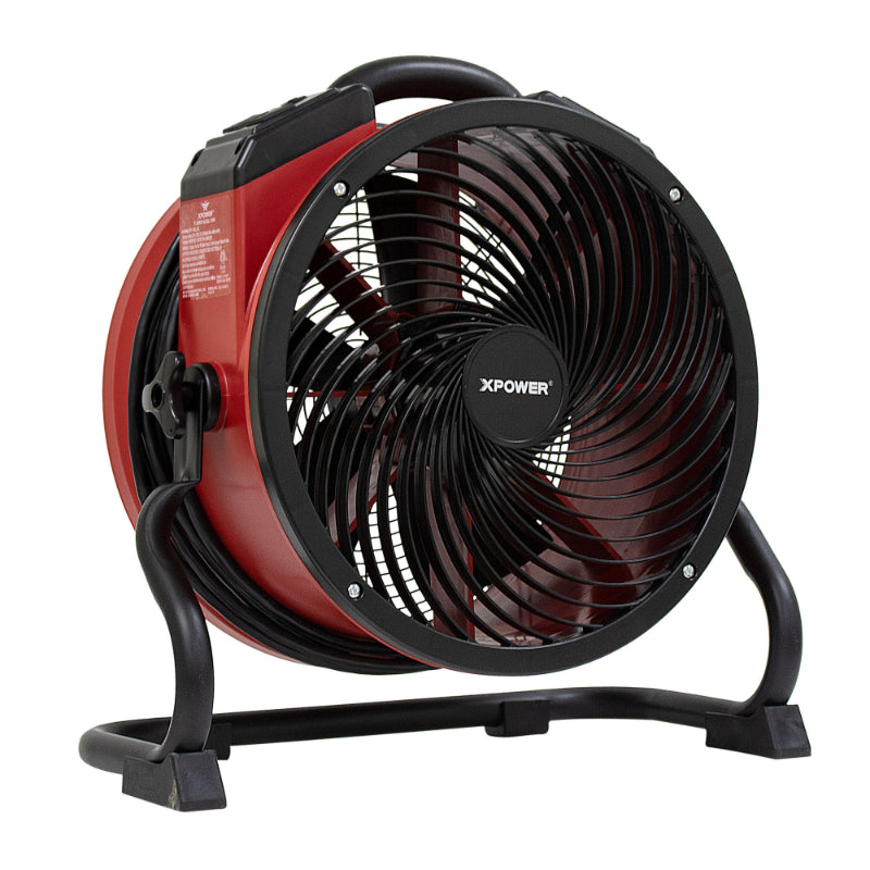 x-39ar red axial air mover w power outlets main image