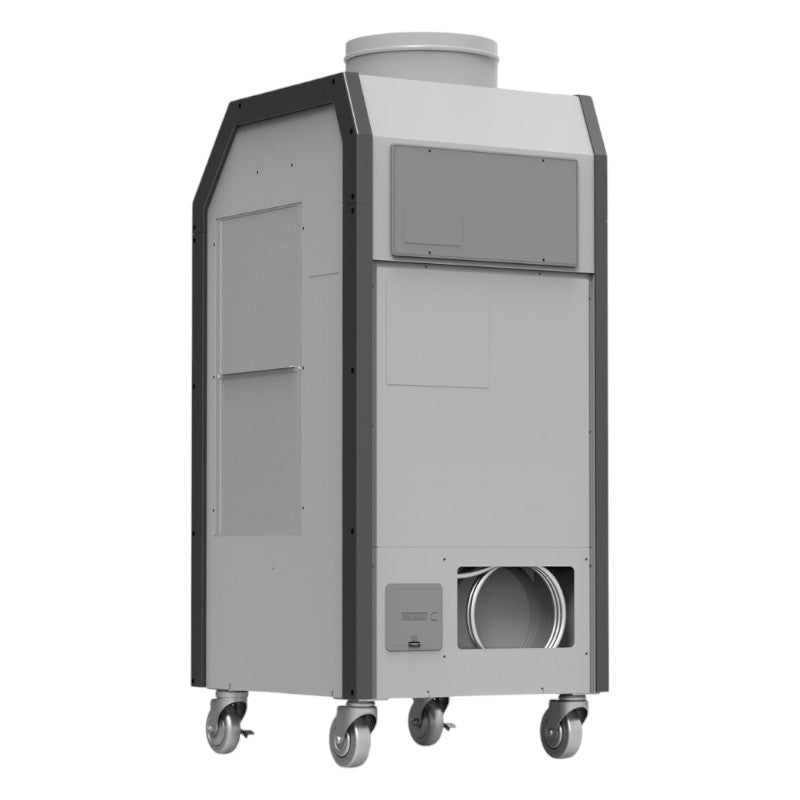 1.2 ton Airrex AHSC 14R portable heat pump system for efficient temperature regulation
