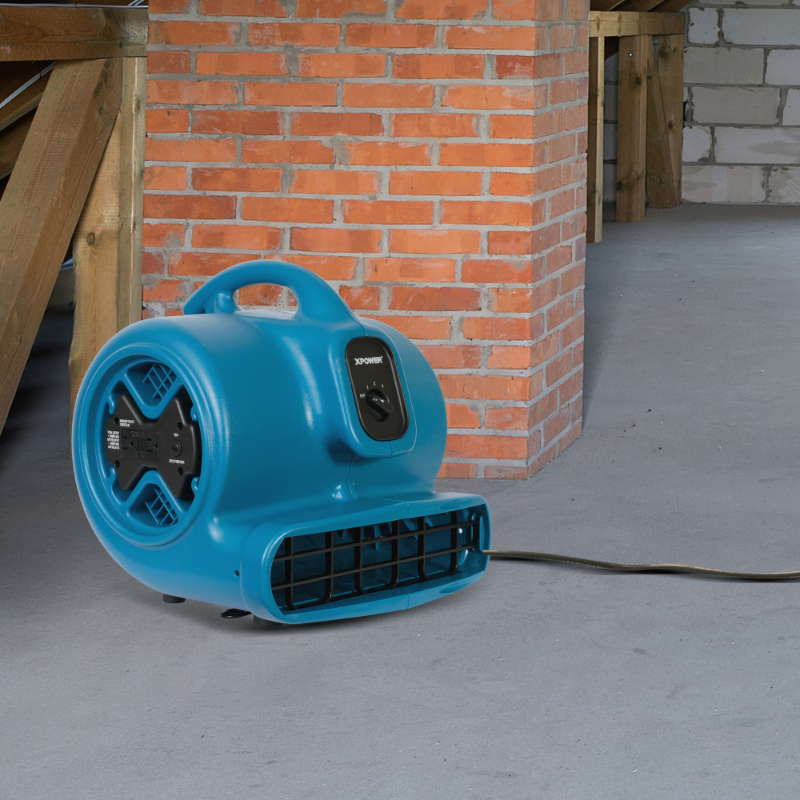 p-600a blue air mover application 5