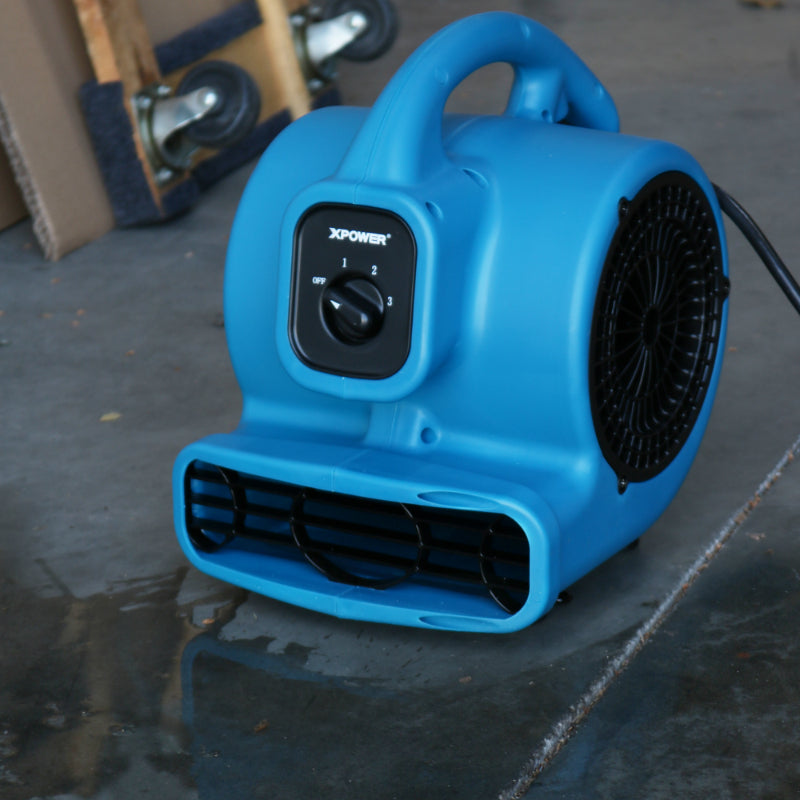 p-80a blue mini mighty air mover application 1