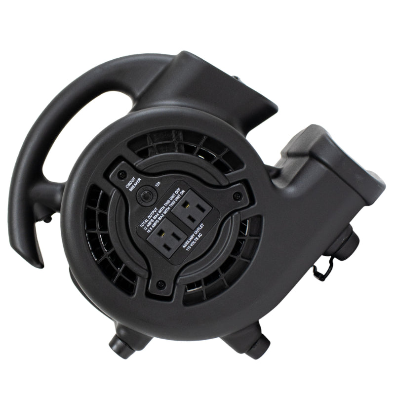 p-80a mini mighty air mover black 45 degrees