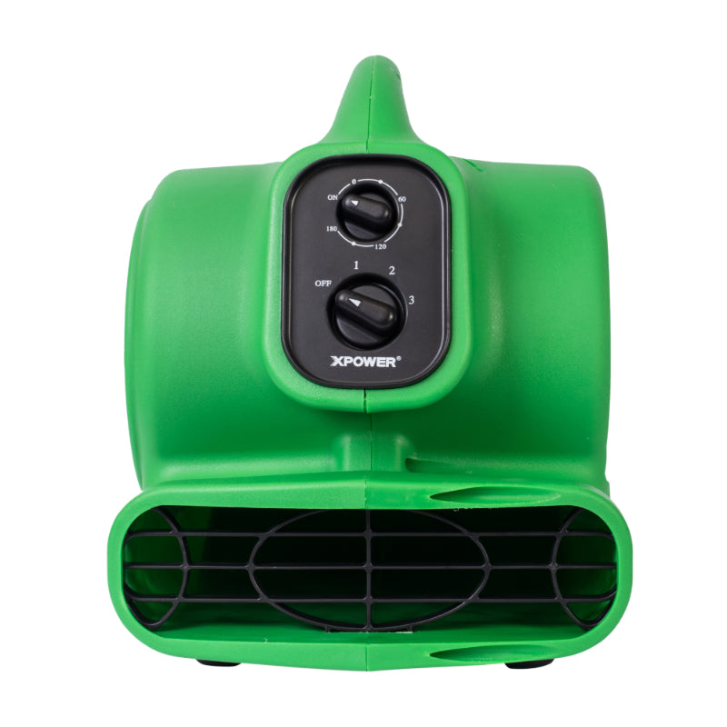 p-230at green mini mighty air mover front view