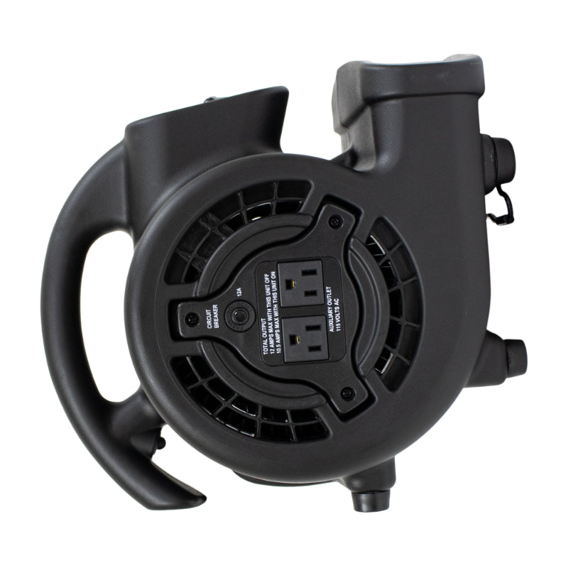 p-80a mini mighty air mover black 90 degrees