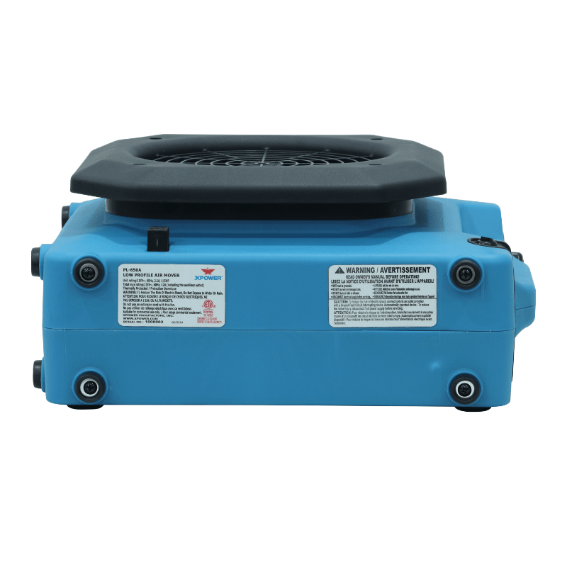 pl 650a low profile air mover back view