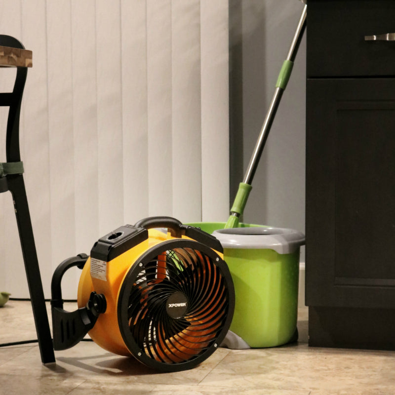 fc-100 air circulator utility floor fan application 4