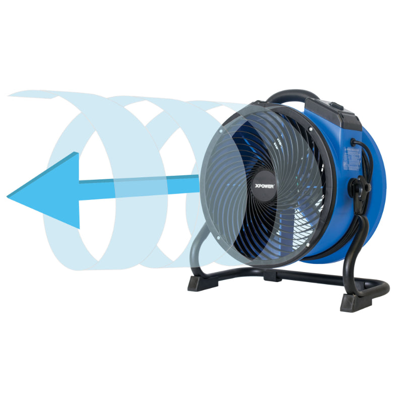 fc-300 air circulator utility floor fan air flow