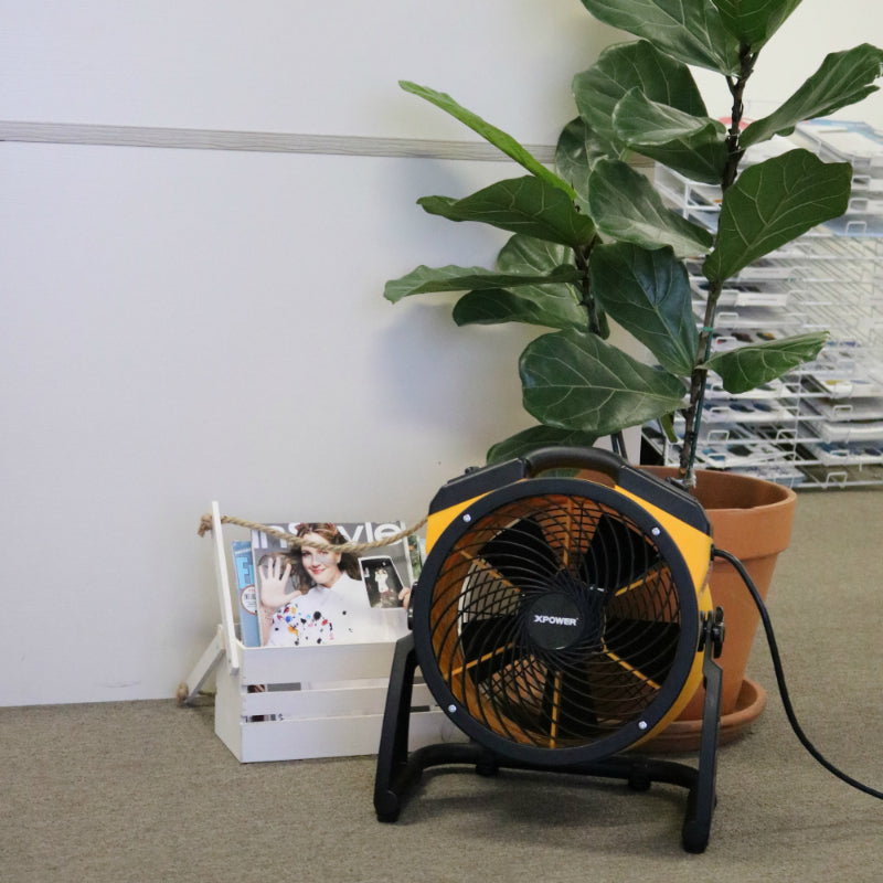 fc-100 air circulator utility floor fan application 6