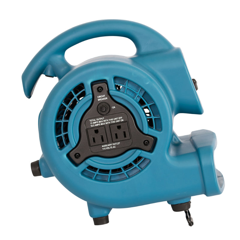 p-80a blue mini mighty air mover 20 degrees kickstand