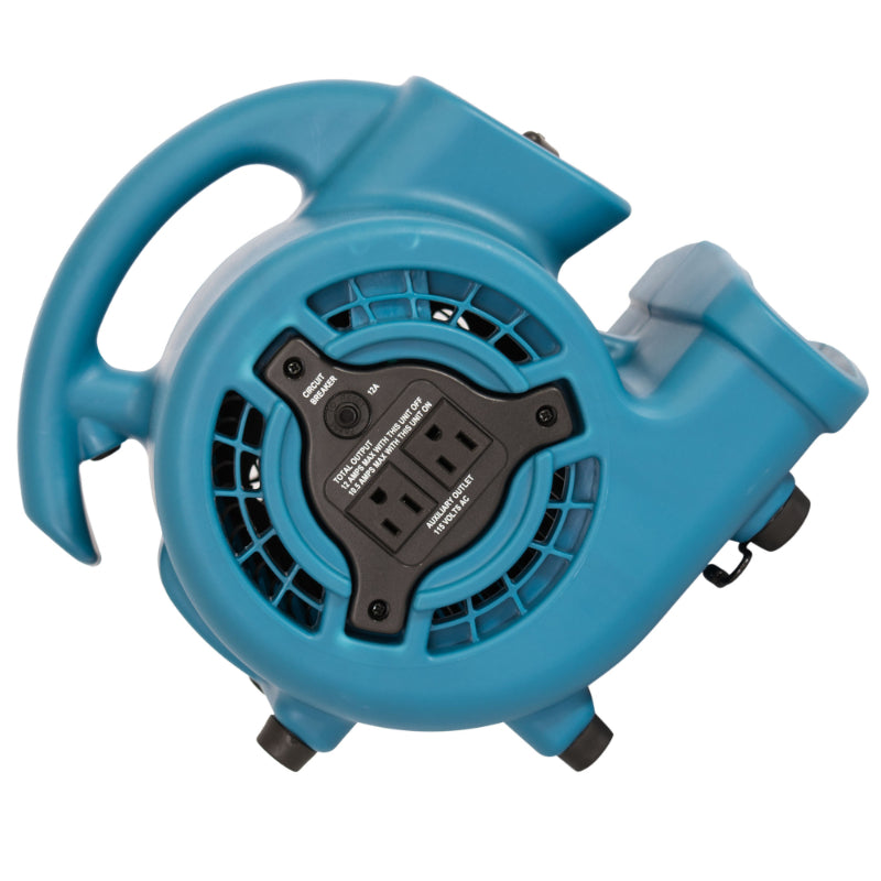 p-80a blue mini mighty air mover 45 degrees