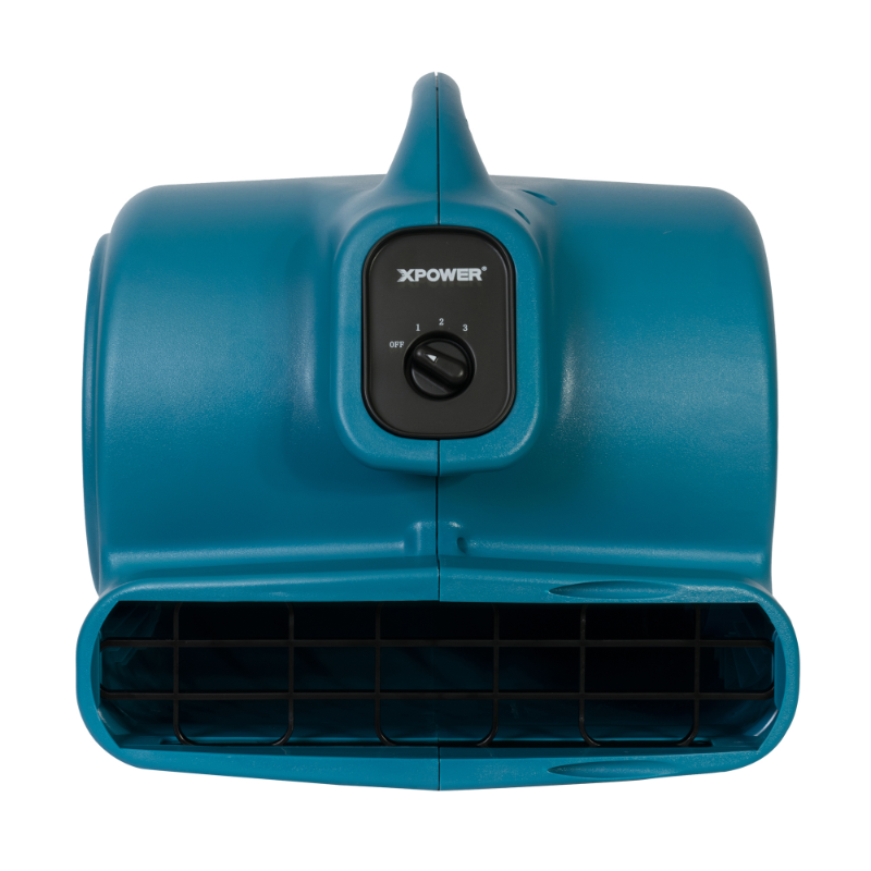 p-600a blue air mover front view