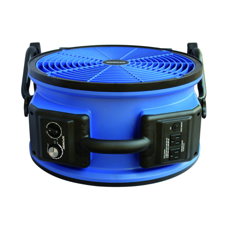 x-35ar high temperature axial air mover fan top view